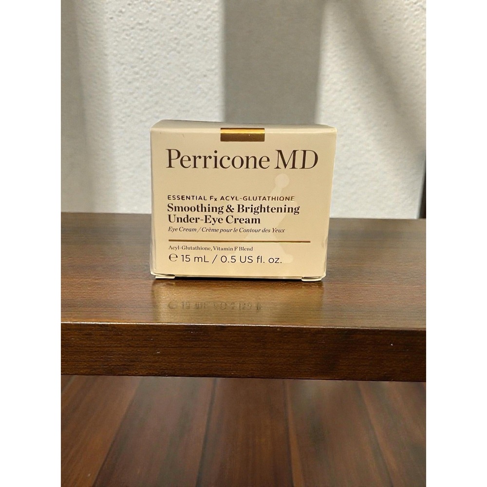 Perricone MD Essential Fx Acyl-Glutathione Smoothing Brightening Eye Cream 0.5oz